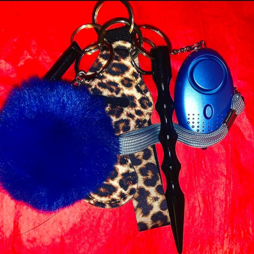 Cheetah self defense Keychains NEW ✨